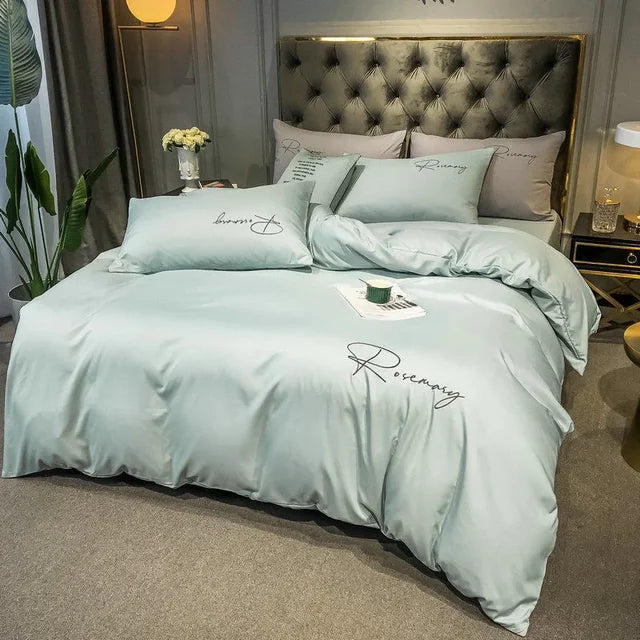 Luxury Duvet Cover with Elegant Embroidery – Soft, Breathable and High Quality | Kalsten