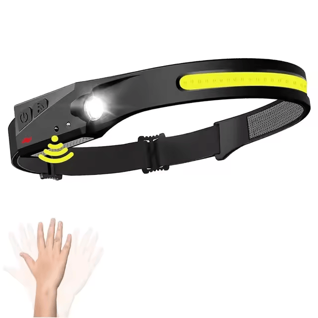 Kalsten | Ultra-Bright LED Rechargeable Headlamp with Motion Sensor Control