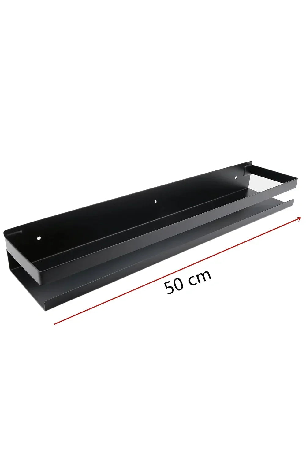 Kalsten | Modern black floating shelves