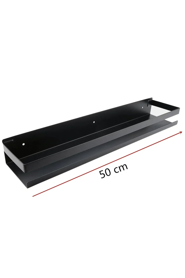 Kalsten | Modern black floating shelves