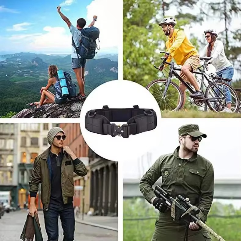 Kalsten | Tactical Quick Release Nylon Belt with Metal Buckle for Outdoor Sports