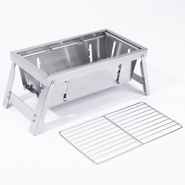 Ultimate Camping Style Stainless Steel Foldable Grill | Kalsten