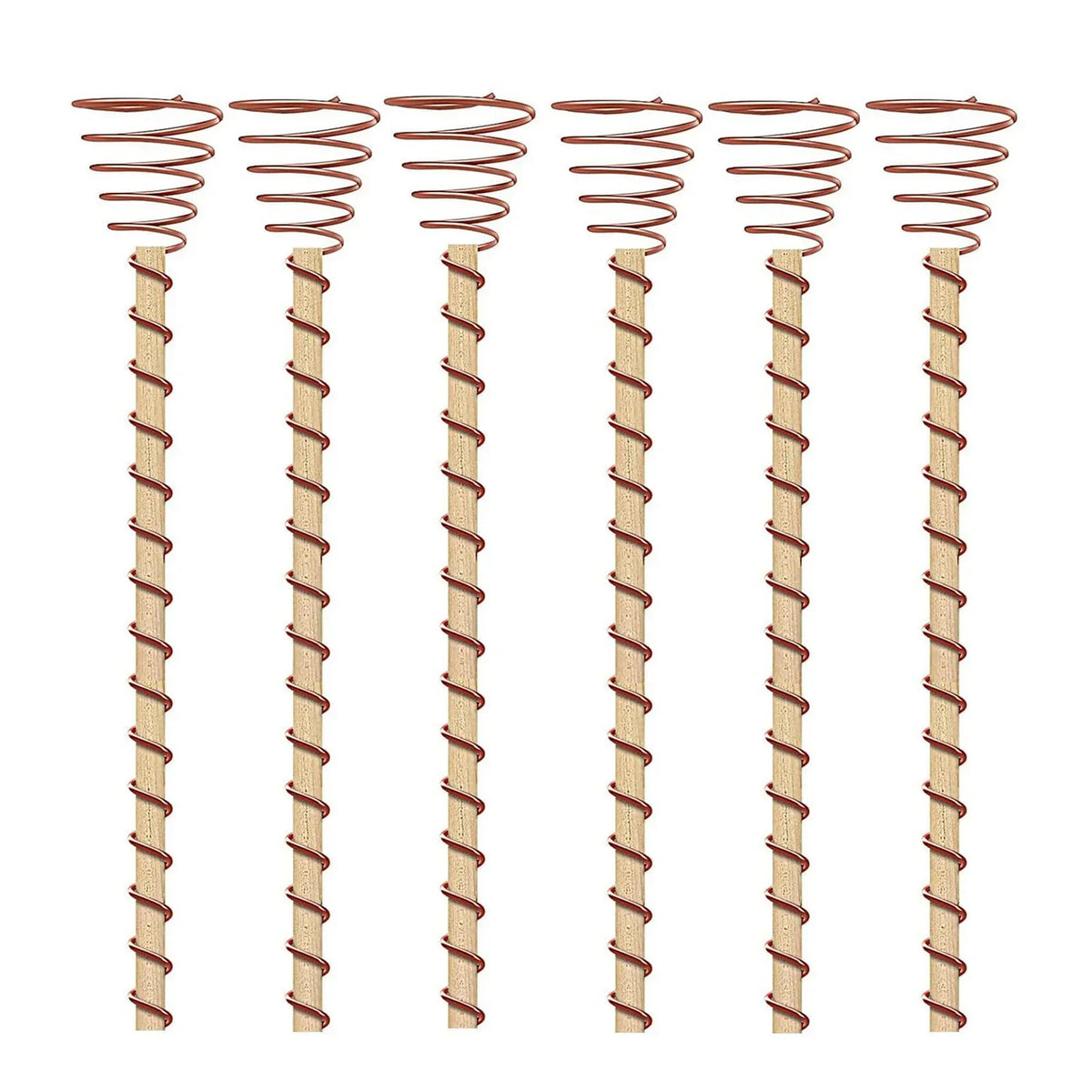 Kalsten | VerdoraFlux Electroculture Plant Antennas | Copper Growth Rods for Garden & Potted Plants | Promoting Plant Growth Without Fertilizer