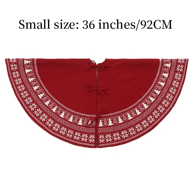 Plush tree Christmas tree skirt | Kalsten