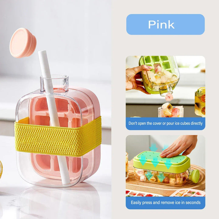One Touch Ice Maker Beverage Bottle | Kalsten