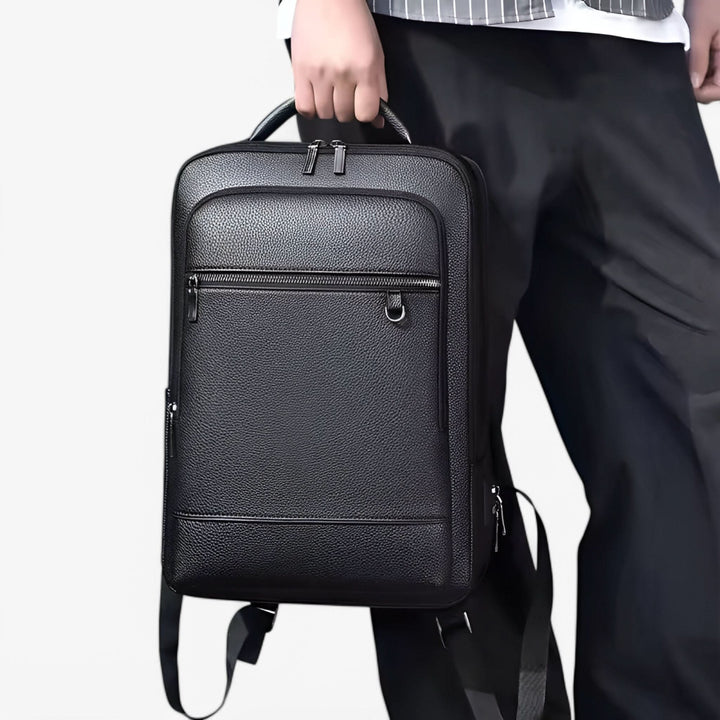 Kalsten | MobilLux Leather Rucksack – For work, travel & modern mobility