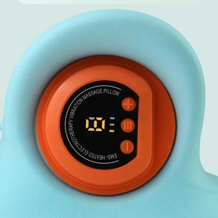 Smart Heated Neck Massager with Pulse Therapy