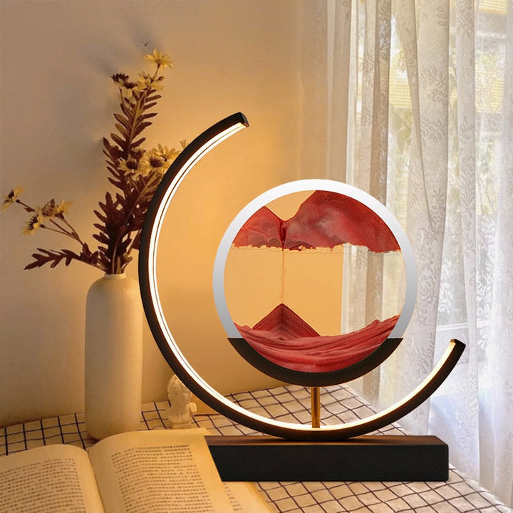 Sand Table Lamp | Calming Sandscape Design | Perfect for Home Decor & Relaxation Spaces | Kalsten