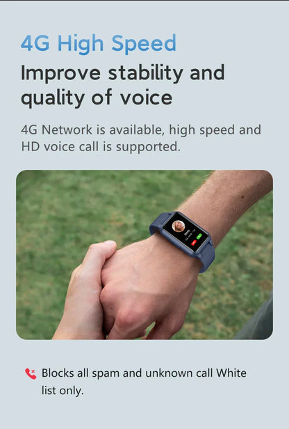 Senior Safety Watch with Fall Detection and GPS – Smart Care Smartwatch | Skanto
