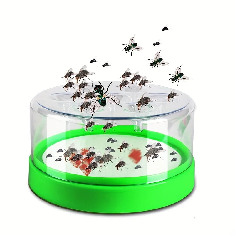 Kalsten | Fly Trap EcoTrap 7 | Reusable & Non-toxic | Without Electricity & Chemicals | With 7 Entrances for Effective Fly Control