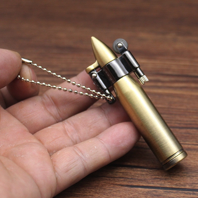 Jet Power Retro Metal Keychain Lighter | Kalsten