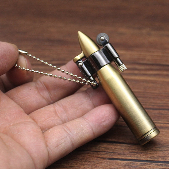 Jet Power Retro Metal Keychain Lighter | Kalsten