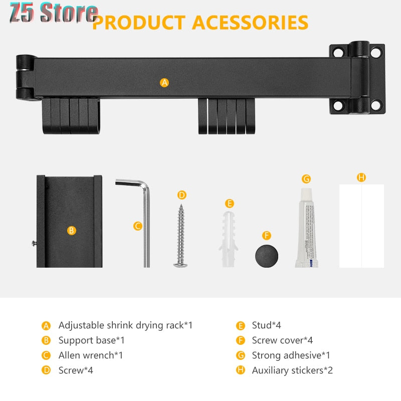 Skanto | Foldable Clothes Hanger