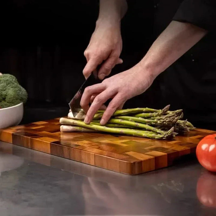 TimberFlow Double-Sided Wooden Chopping Board