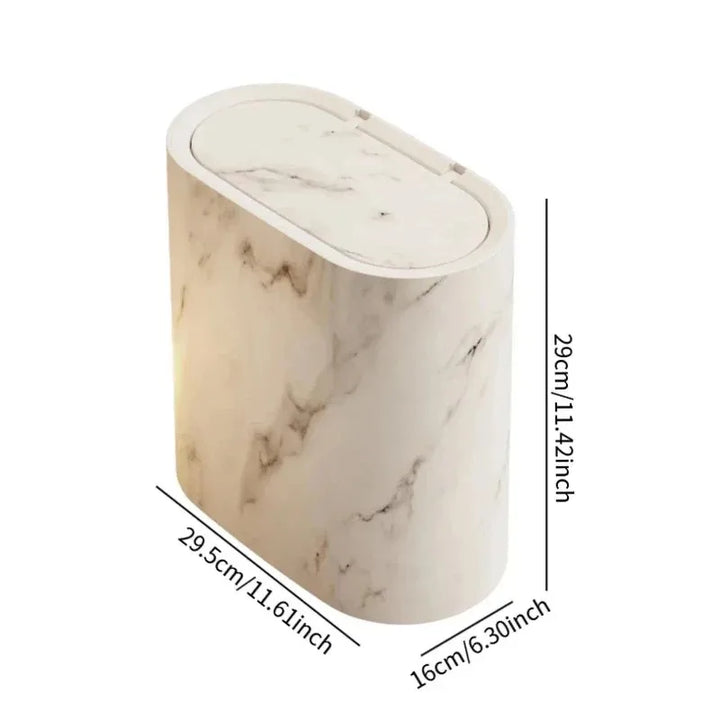 Nordic Marble Design Trash Can Kalsten