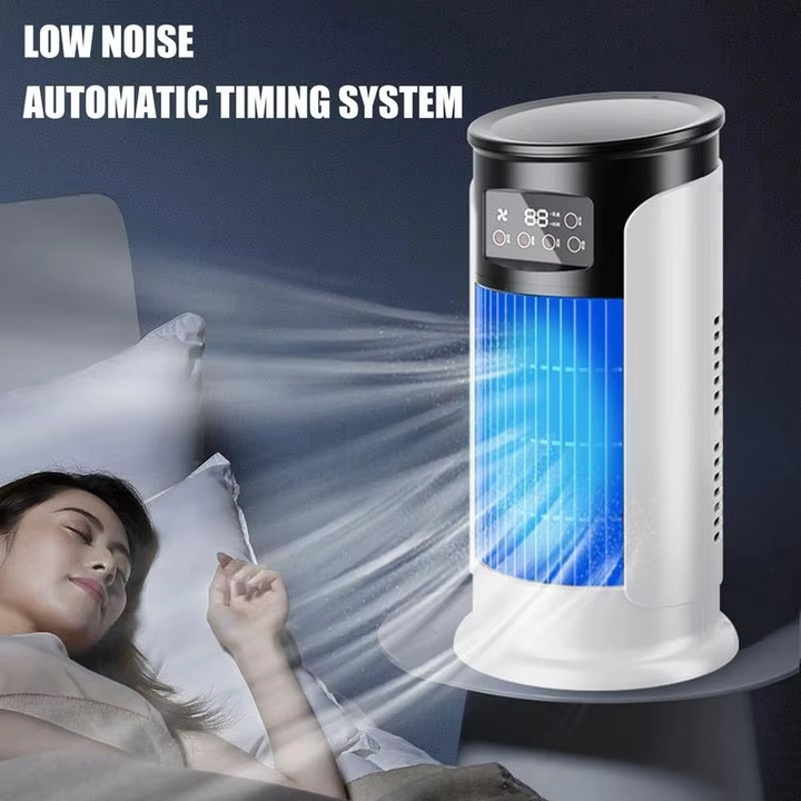 Portable Air Conditioners Fan Evaporative Cooler USB Quiet Timer Room Cooling Small 10 oz Water Tank Personal Cooler Adjustable | Kalsten