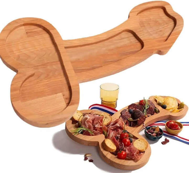 Kalsten | Funny Adult-Themed Multi-Compartment Serving Board