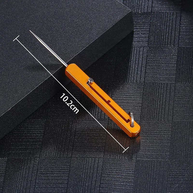 Compact Titanium Outdoor Defense Tool Keychain | Kalsten