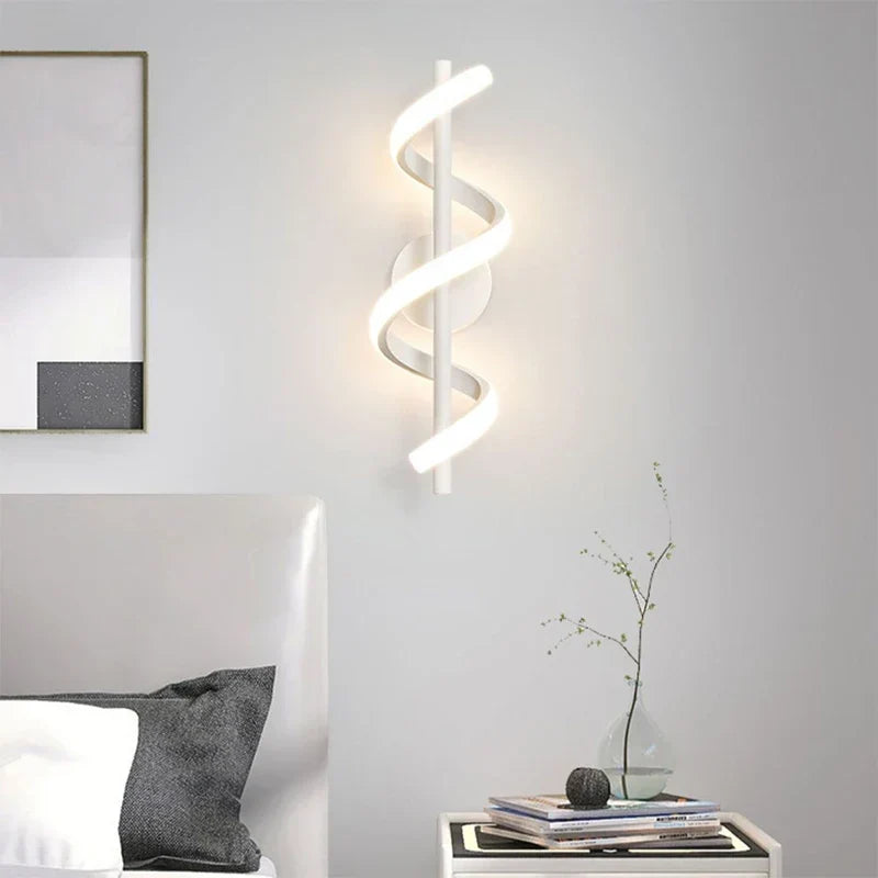Contemporary LED Wall Lamp - Sleek Nordic Design for Bedroom, Living Room, and More | Kalsten