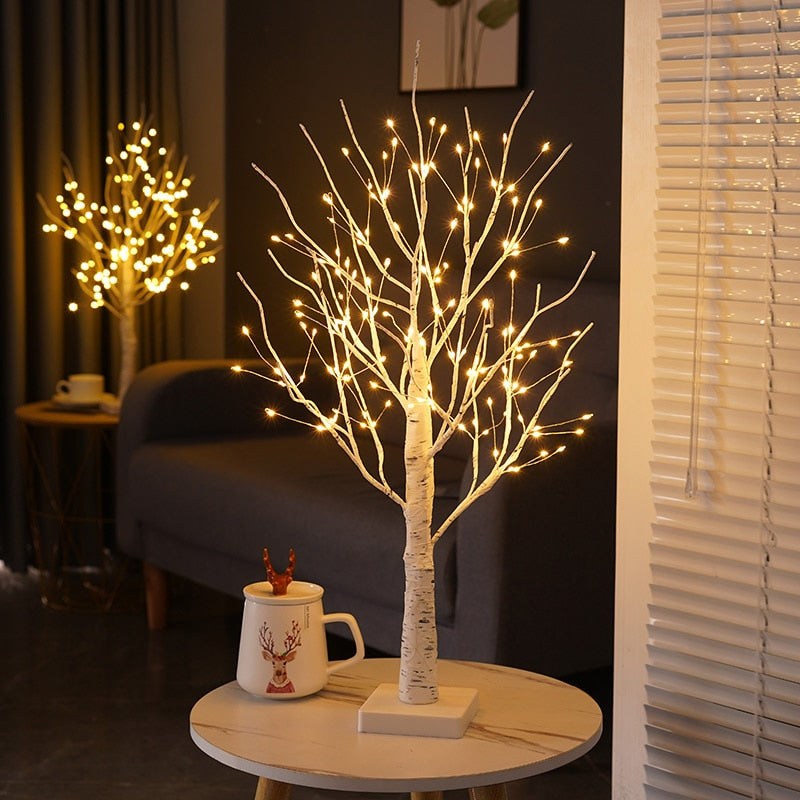 Illuminated Scandinavian Birch - LumiBirch | Kalsten