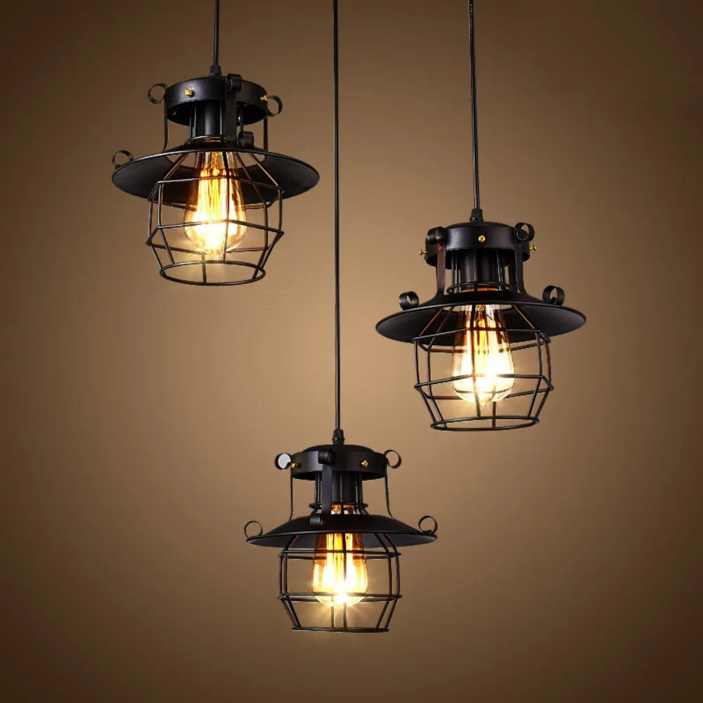Luminova Pro - Retro Industrial pendant lamp Kalsten