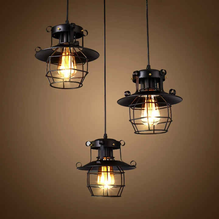 Luminova Pro - Retro Industrial pendant lamp Kalsten