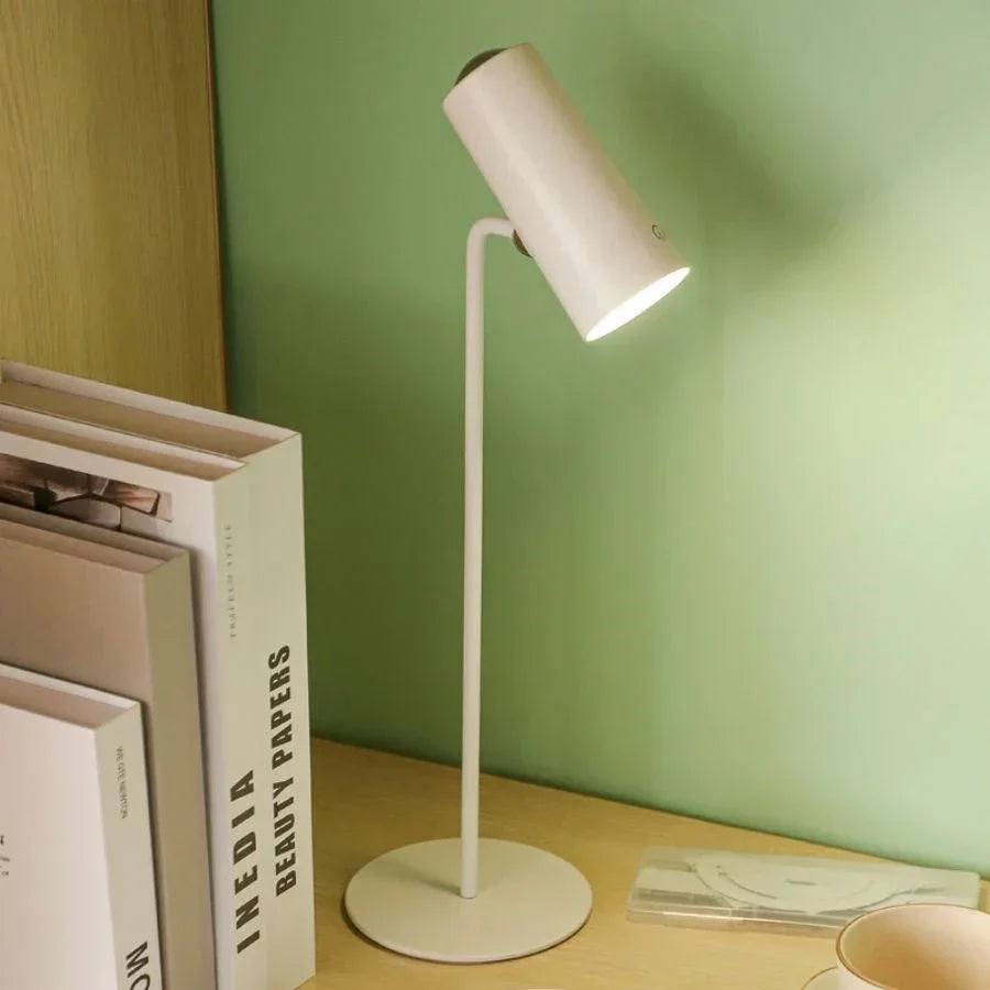 Lumora LED table lamp with touch dimming | Eye-friendly & rechargeable | USB-C | 2000 mAh battery | For desk, bedside table & decor | Kalsten