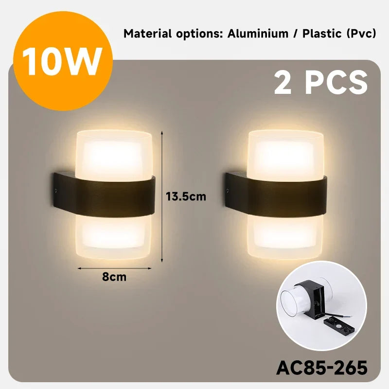 Courtyard LED Wall Lamp: Illuminating Your Outdoor Spaces with Elegance | Kalsten