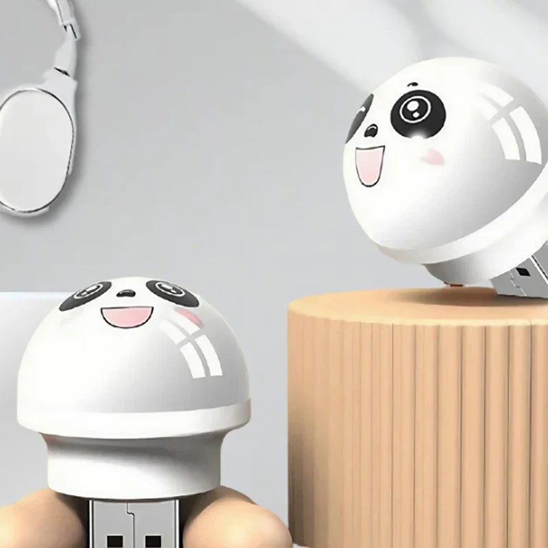 Cute Panda Voice-Controlled LED Night Lamp | Kalsten