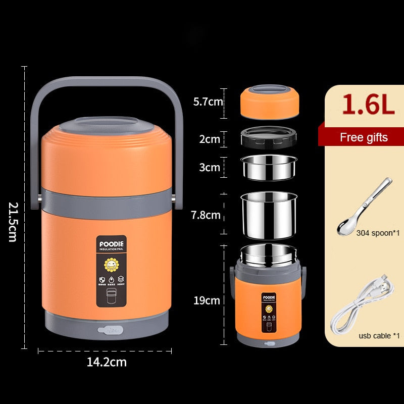 USB Heated Lunch Box