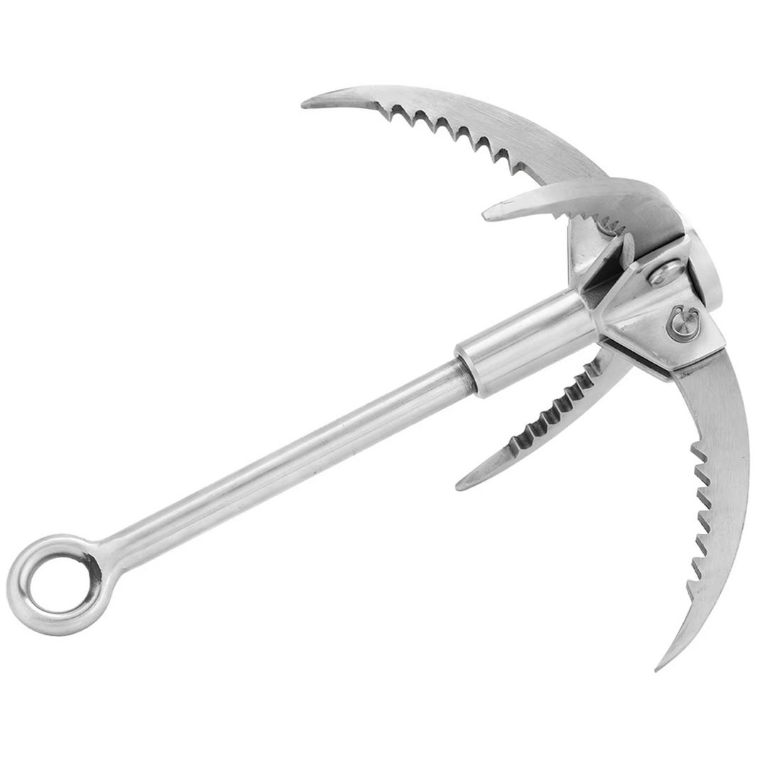 Kalsten | Stainless Steel Compact Folding Grappling Hook & Climbing Claw