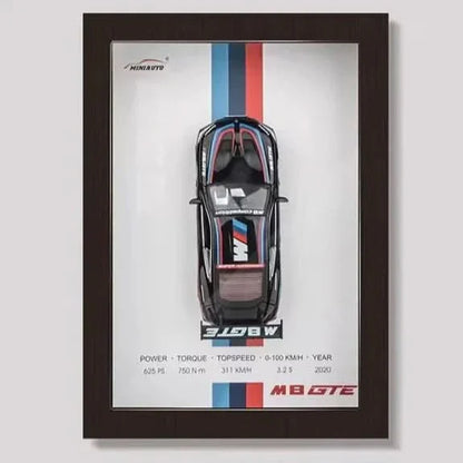 BowLift | Framed 3D Car Model Decorative Artwork