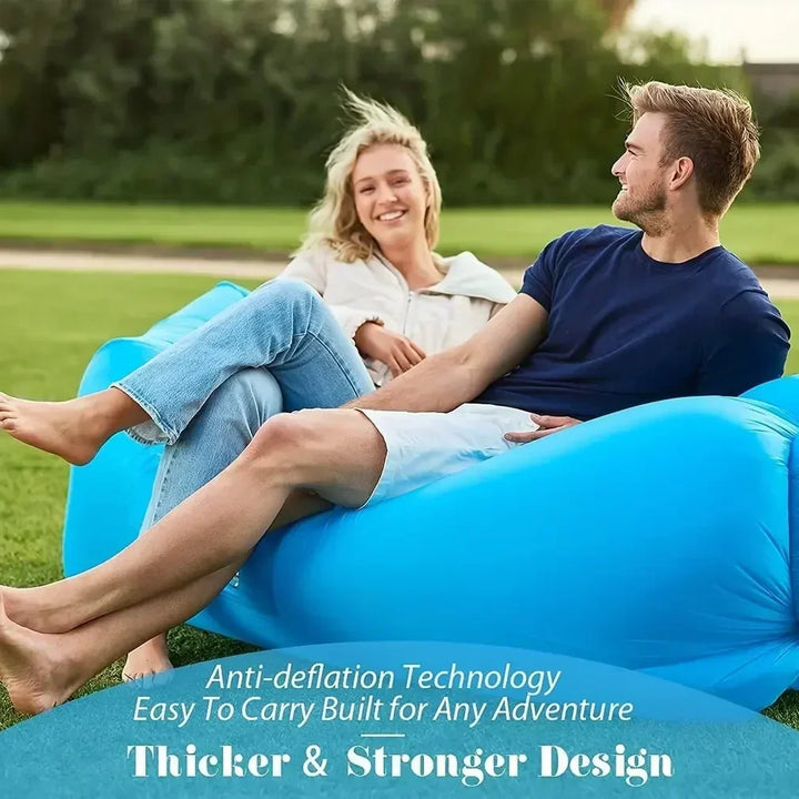 Kalsten | AirRelax Air Sofa | Ergonomic & Comfortable | Inflatable without Pump | For Indoor & Outdoor