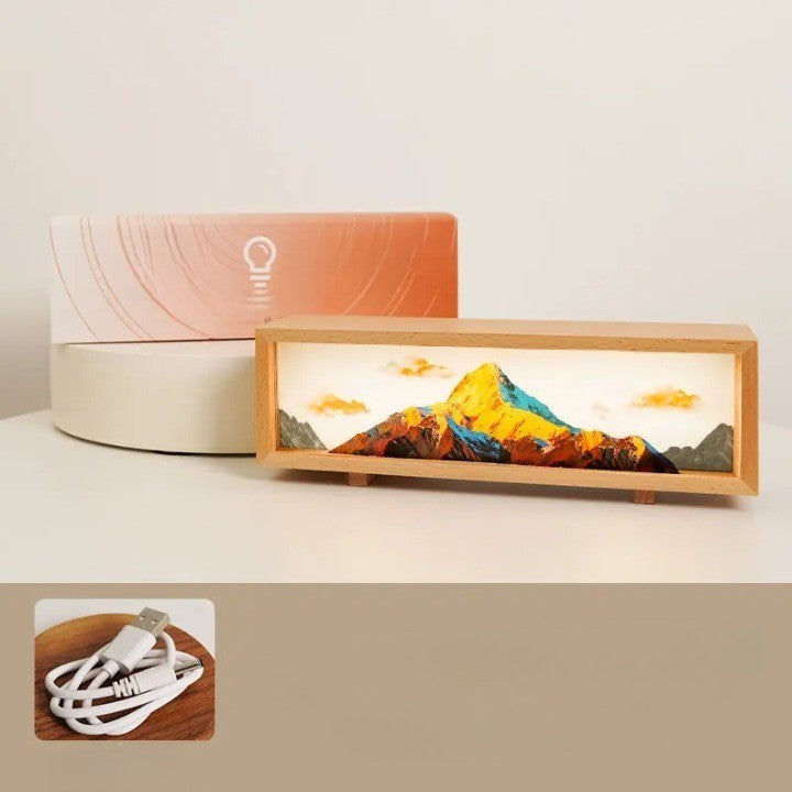 Dream Aura Interactive Desktop Artsy Canvas Lamp | Kalsten