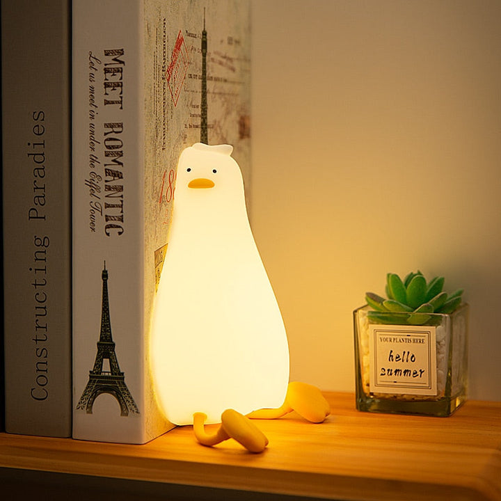 Lazy Flat Duck Atmosphere Night Lamp | Kalsten