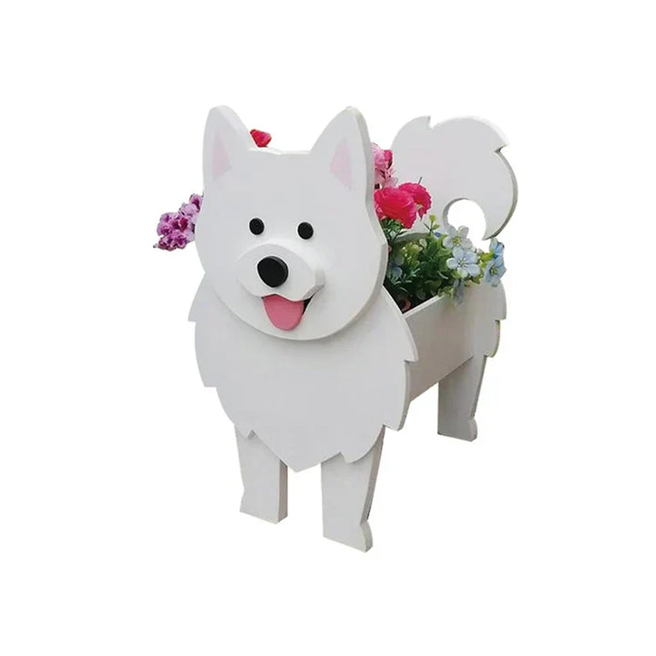 Kalsten | Flower Pot - Pawsome - Dog Plant Container - Various Breeds