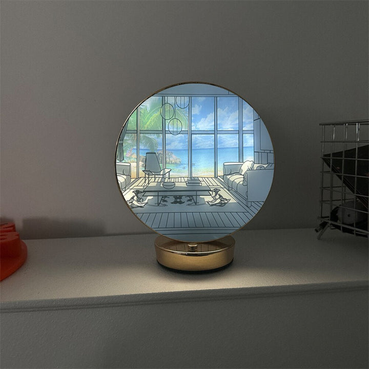 Creative Artistic Orb Painting Table Lamp | Kalsten