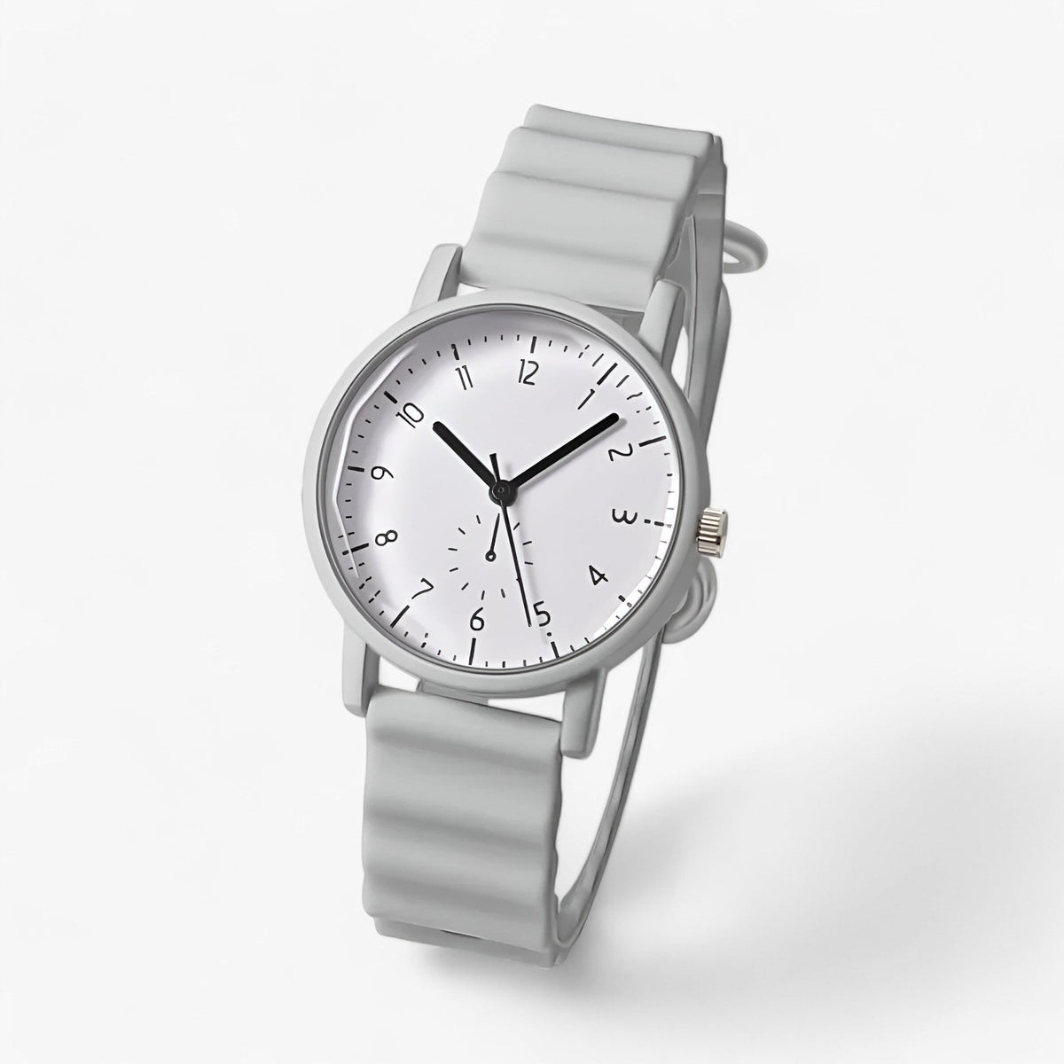 Skanto | Mina Jelly Watch – Colorful Quartz Watch with Elegant Silicone Wave Strap