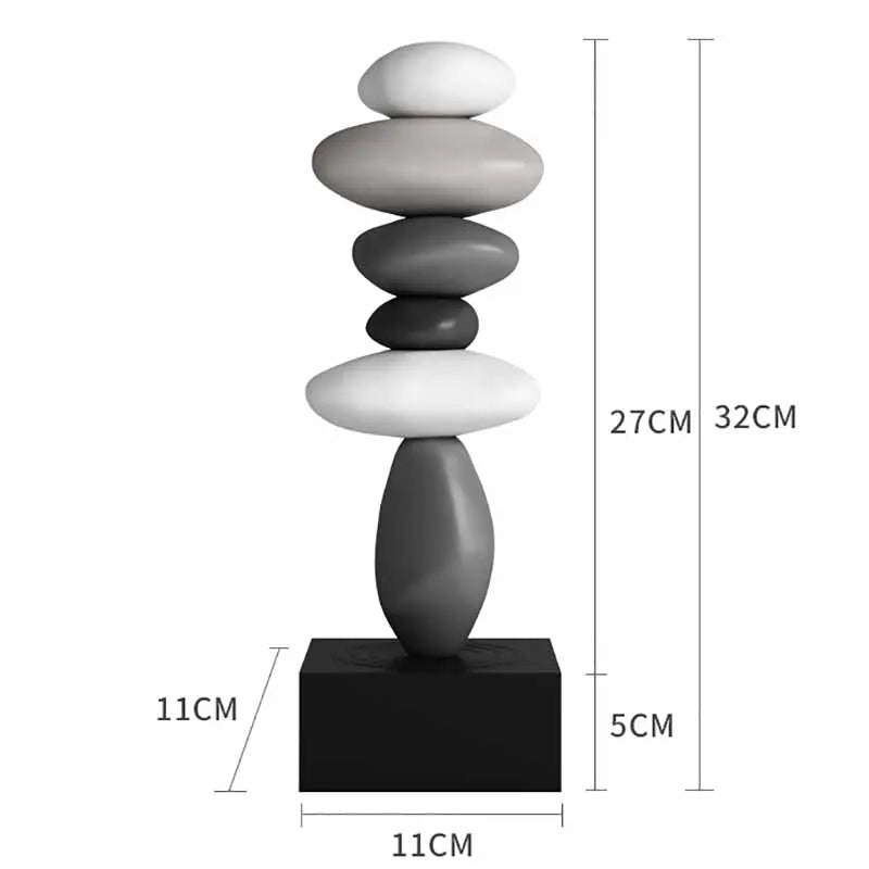 Kalsten | Zen Stone Stack Aesthetic Home Decor