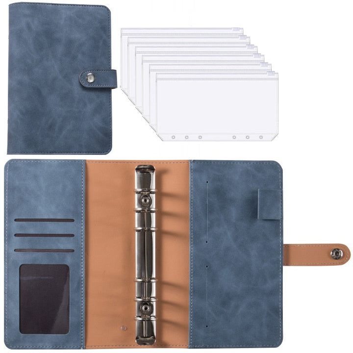 Kalsten | Financial Planner Leather Multi Pocket Bill Organizer Notebook