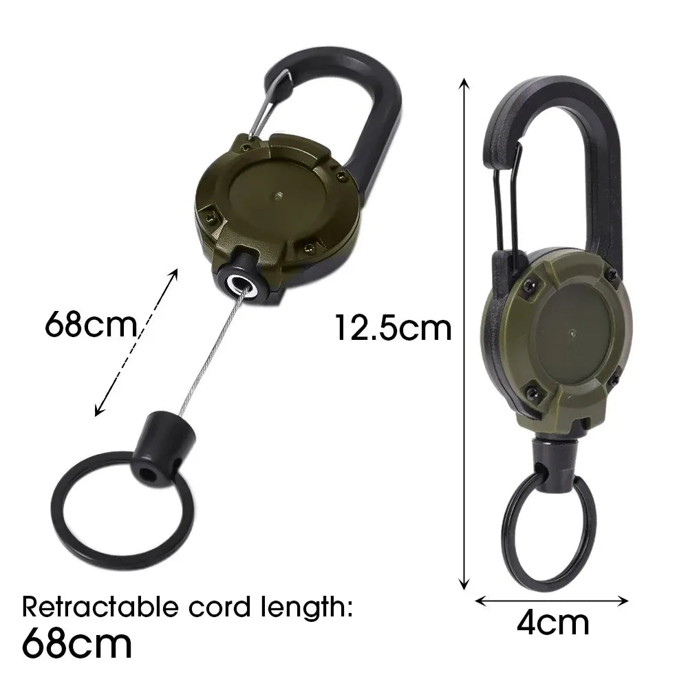 Trail Lock Anti-Lost Retractable Carabiner Keychain | Kalsten