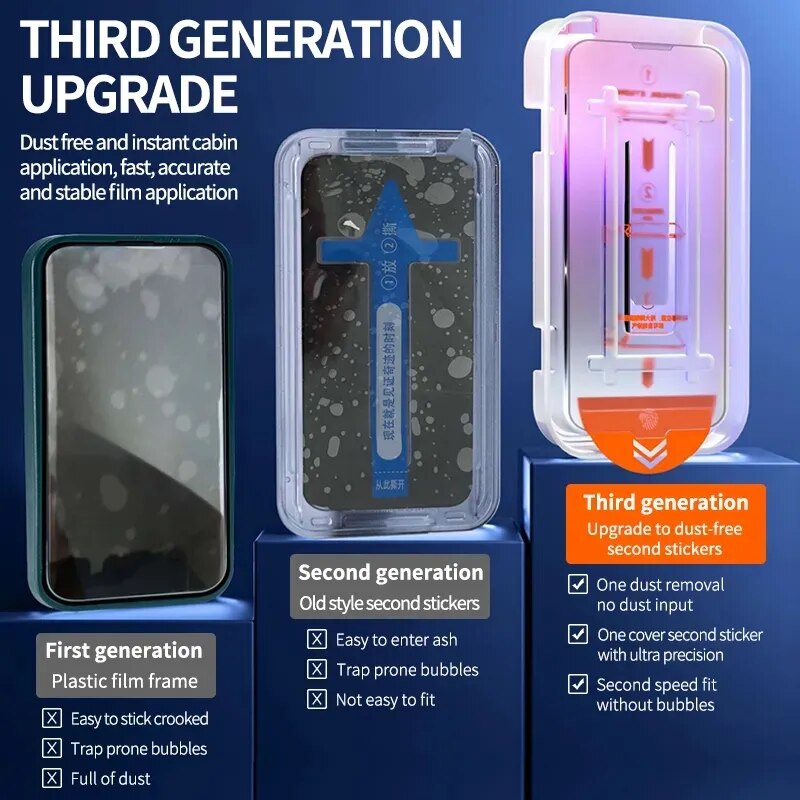Kalsten | Dust free Self Installation Privacy Screen Protector