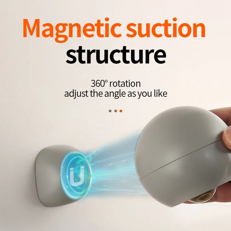 Rotating Mini Magnetic Rechargeable Wall Lamp | Kalsten