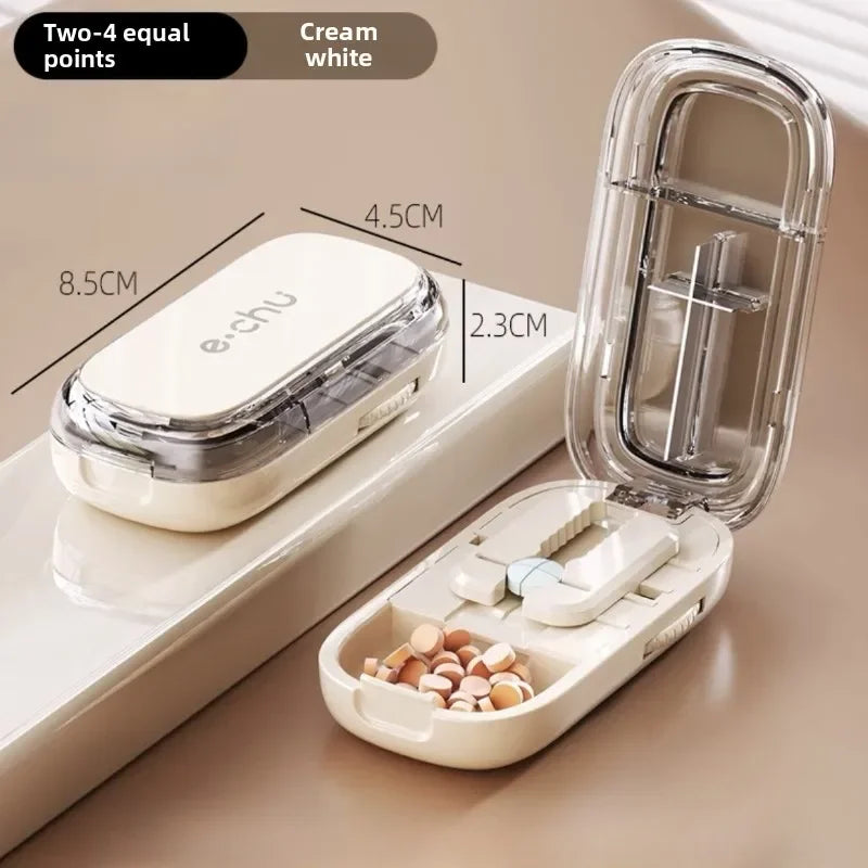 Kalsten | Pocket Size Dustproof Pill Cutter Organizer