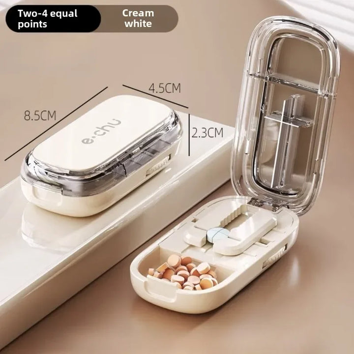 Kalsten | Pocket Size Dustproof Pill Cutter Organizer