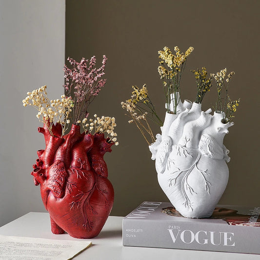 Frendorf | Heart Dry Plants Art Vase