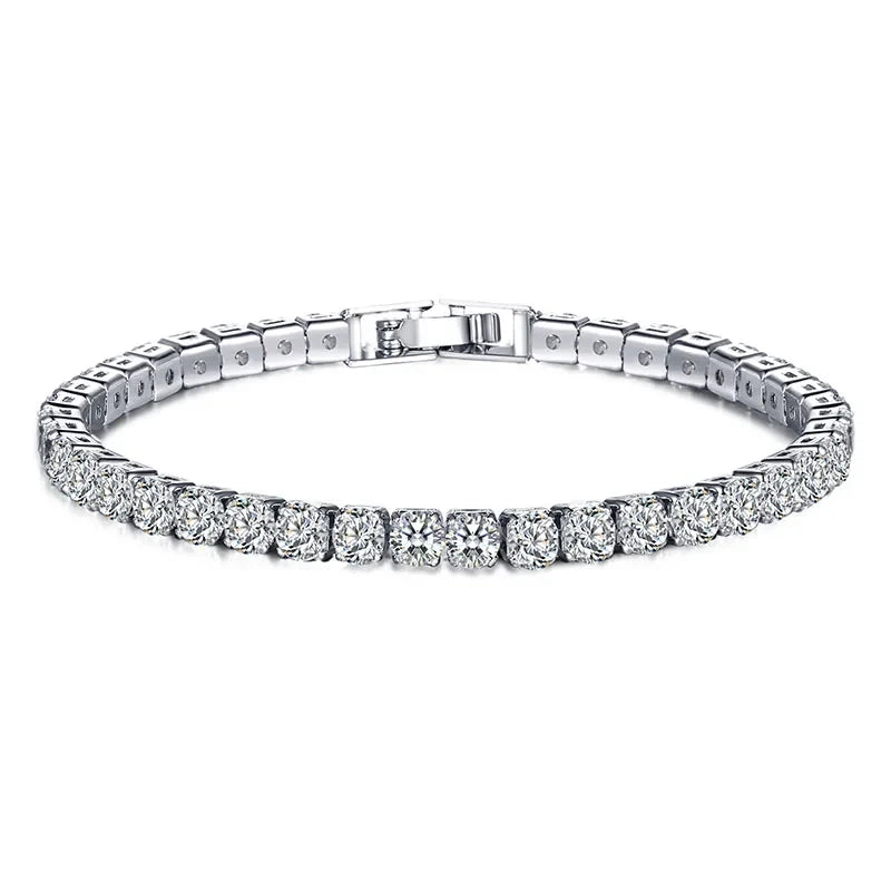 Kalsten | Tennis Bracelet – Shine with Attitude: Elegance in Sterling Silver and Hip-Hop Flair!