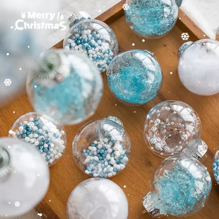 Transparent hollow ball Christmas tree decoration | Kalsten