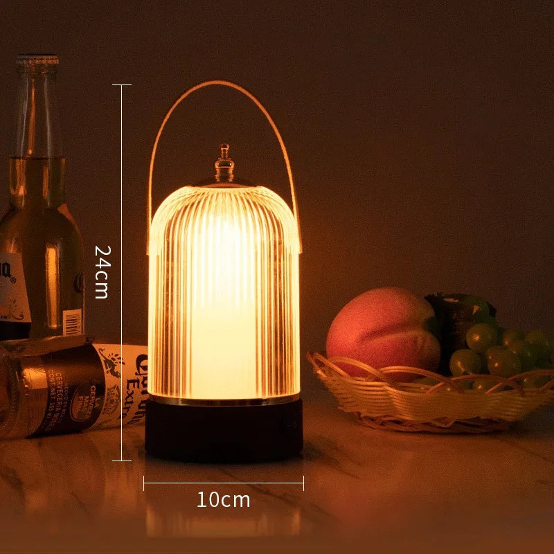 Portable Retro Birdcage Table Lamp – Vintage LED Lighting in Classic Design | Kalsten