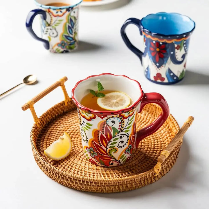 Bohemian Blossoms Coffee Mug | Kalsten